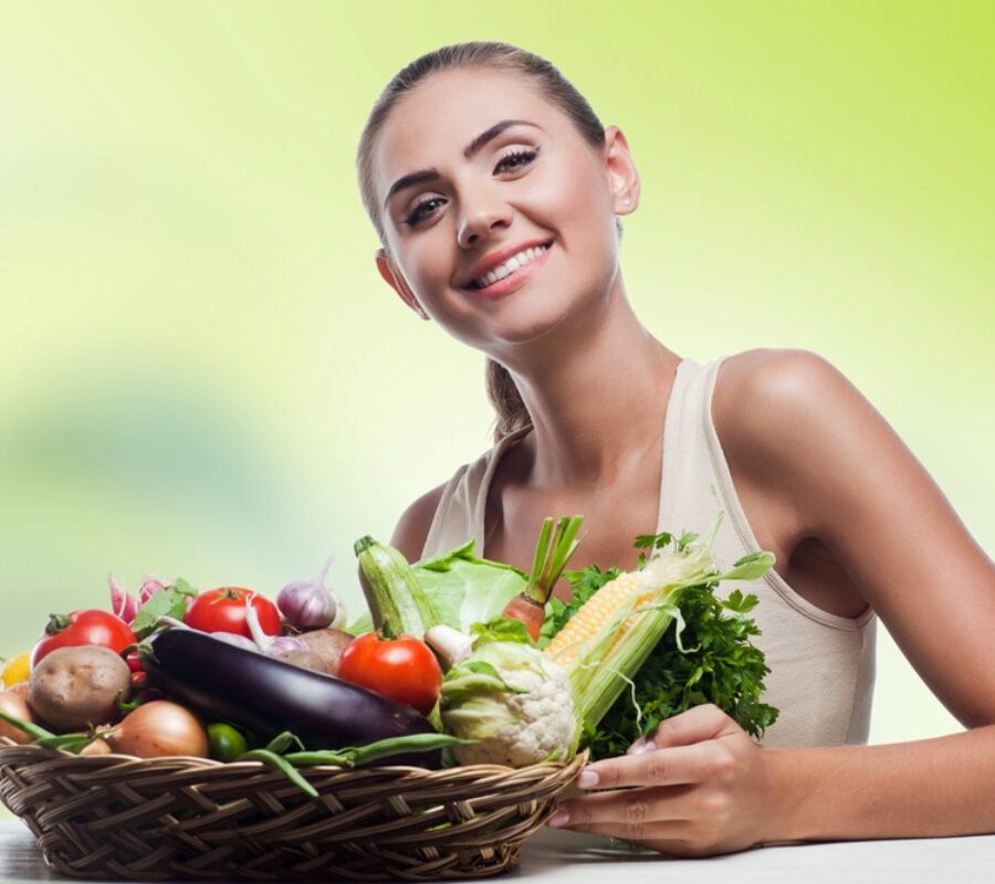 nutrition-during-recovery girl taking advantage of nutritious food to help in recovery